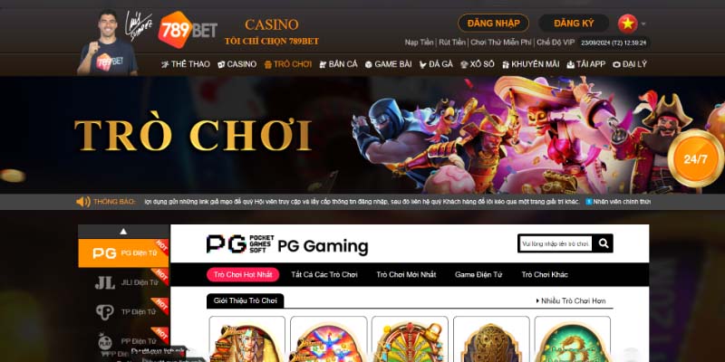 Đa dạng trải nghiệm tại 789Bet